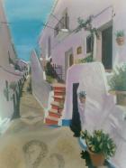 Tipycal street of a Andalucia Village